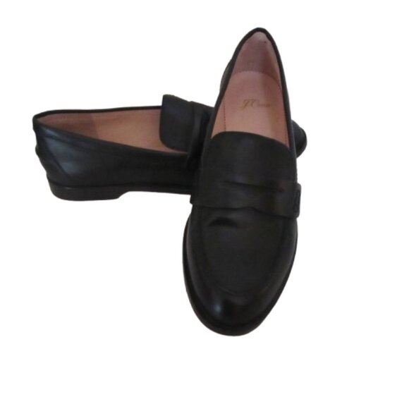 J Crew Classic Tab Loafer in Spazzolato Leather in Size 8M - Picture 1 of 7